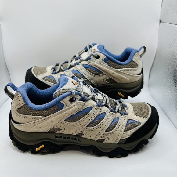 Merrell Women's Moab 3 Hiking Shoe J035880 Aluminum Marlin Size US 8 EU 38.5 - Picture 1 of 7